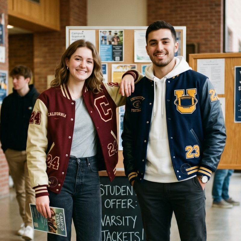 Varsity Jackets Student Discount Offers