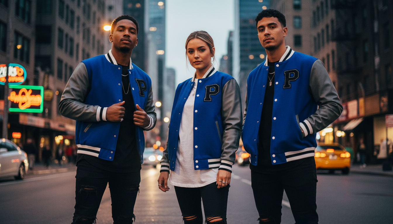 Varsity Jackets With Embroidered School Logos