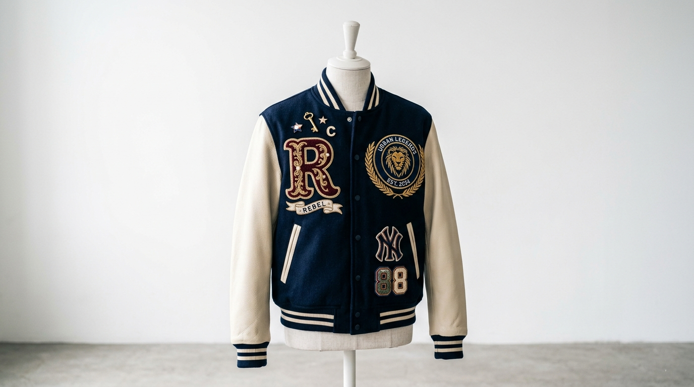 Varsity Jackets With Embroidery