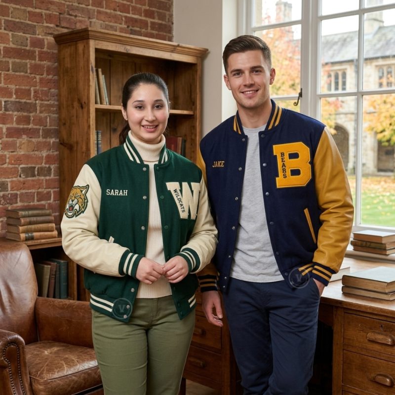 Varsity Jackets With Embroidery