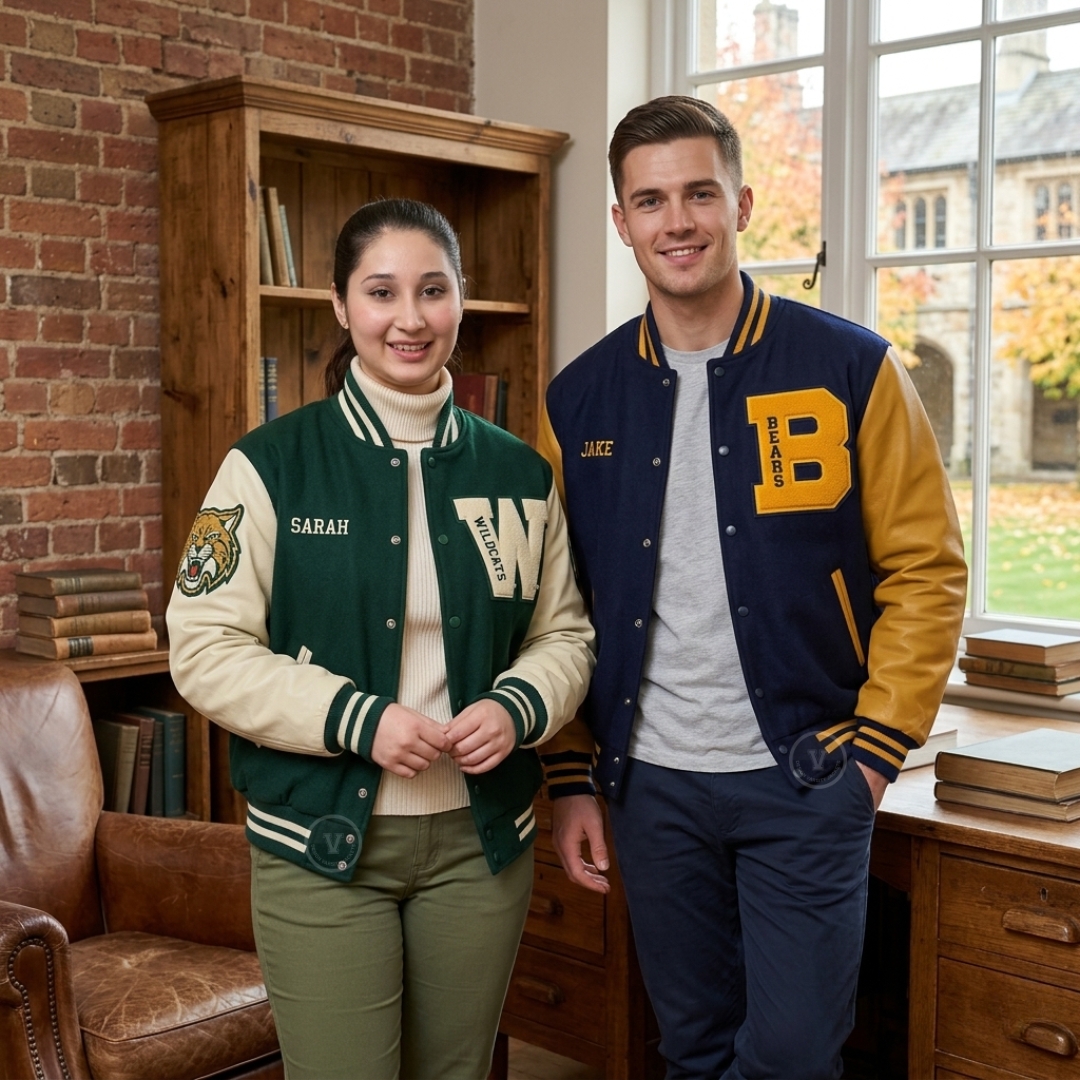 Varsity Jackets With Embroidery