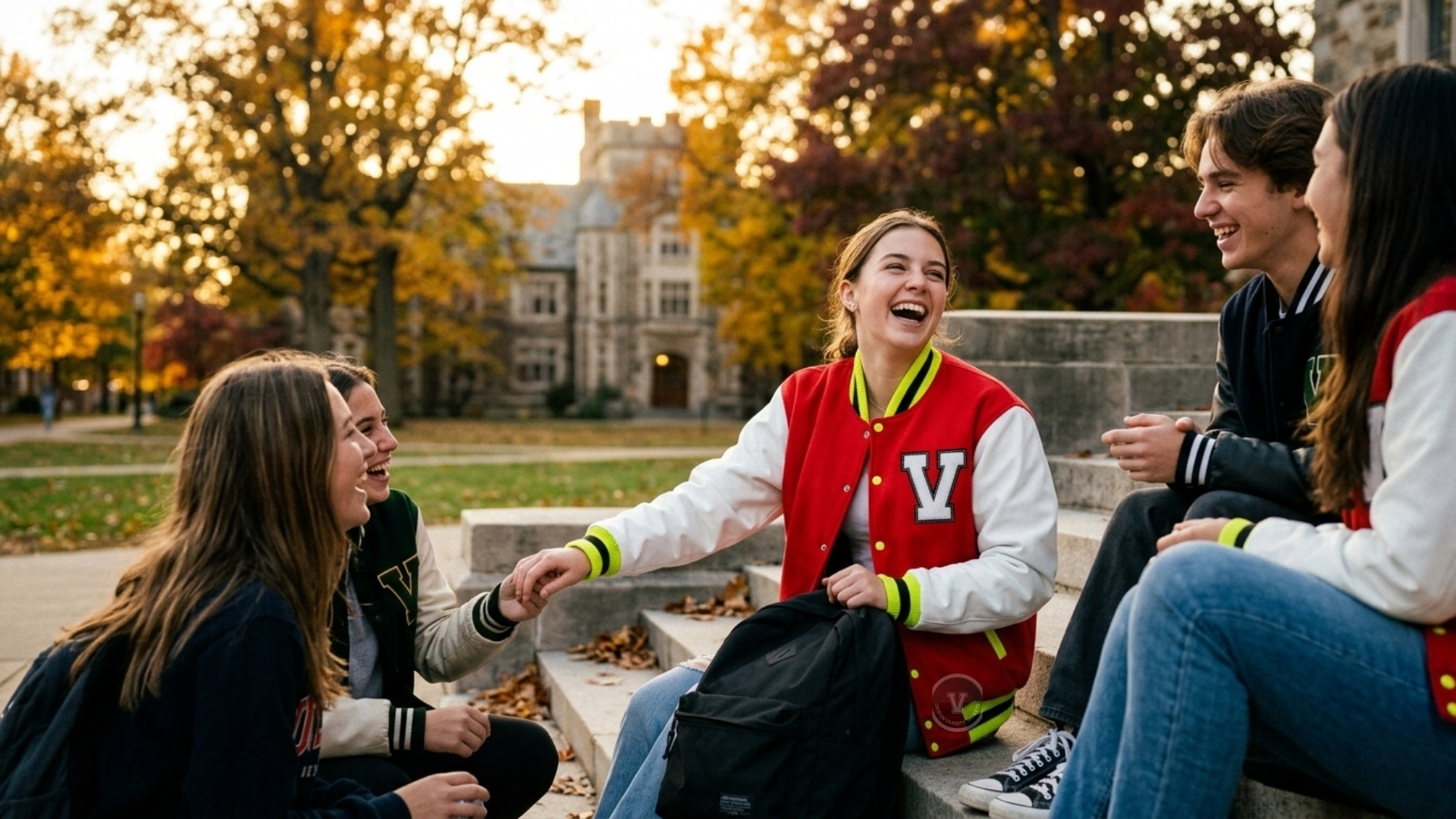 Varsity Jackets With Retro-Style