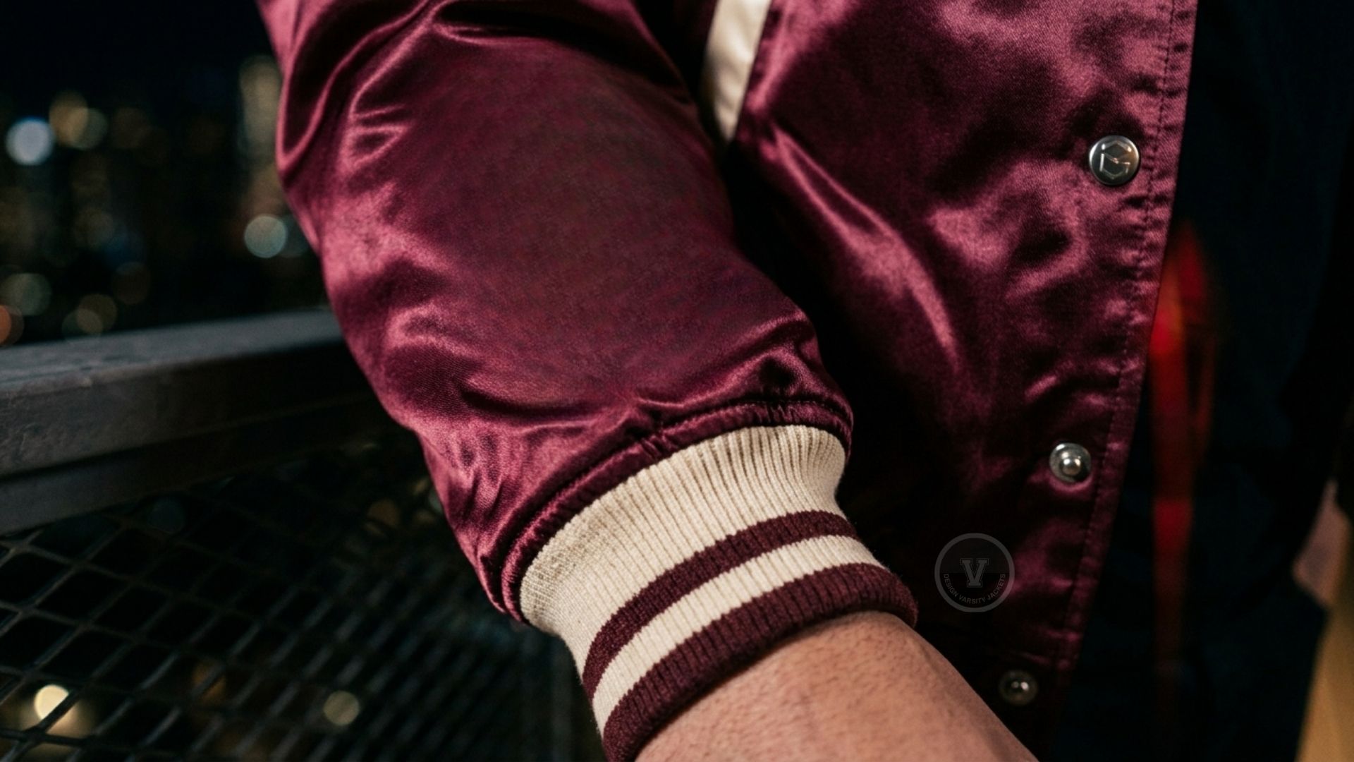 Varsity Jackets With Satin Finish