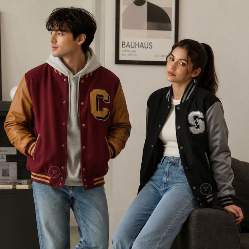 Varsity Jackets With Unique Embroidery