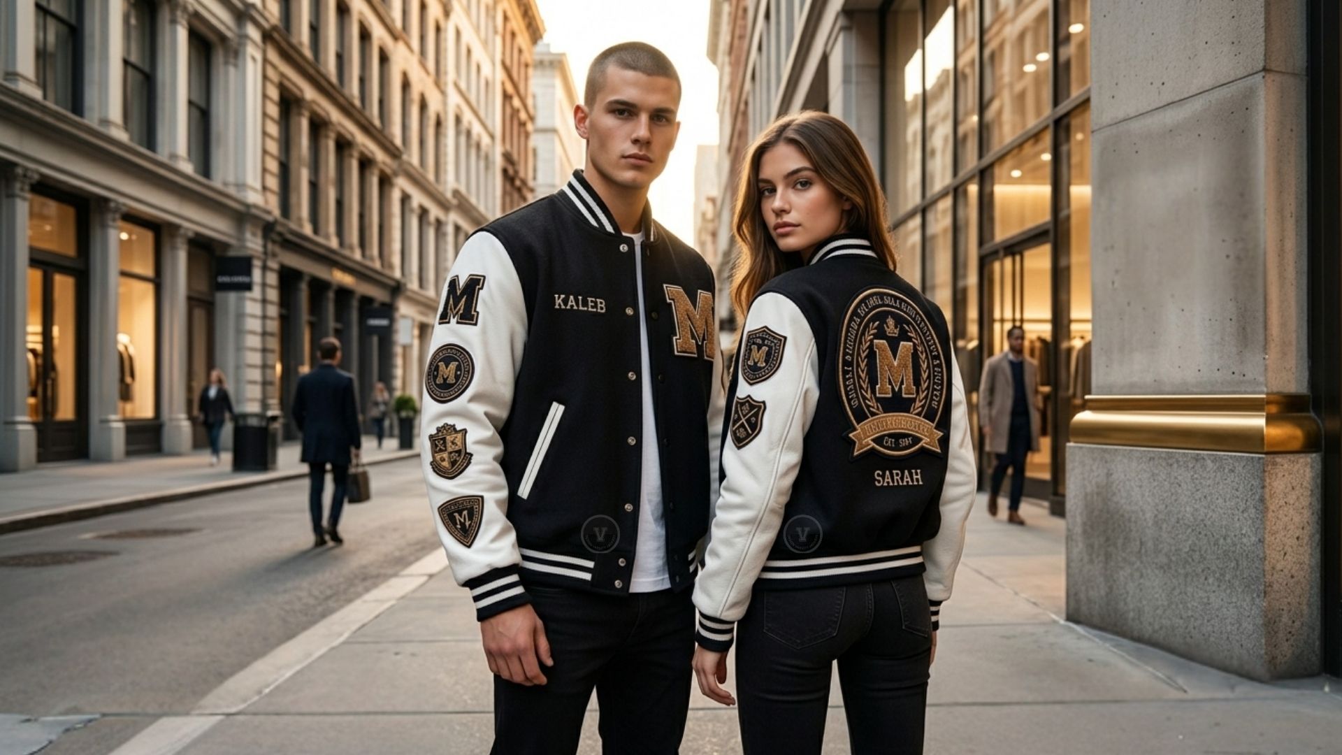 Wool Leather Varsity Jackets Custom