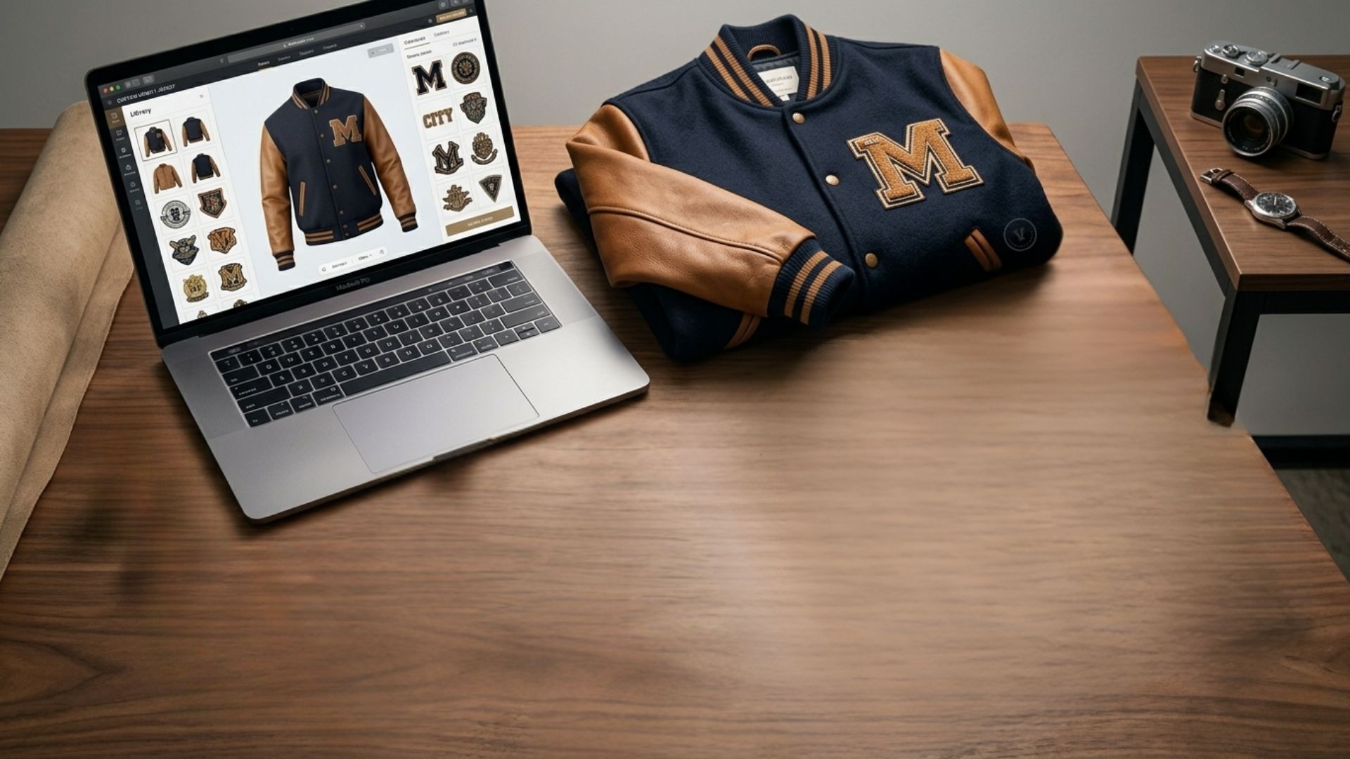 Wool Leather Varsity Jackets Custom