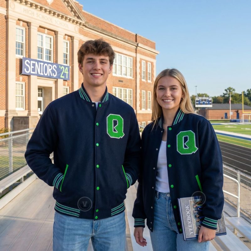 Custom Made Varsity Jackets For High School Seniors