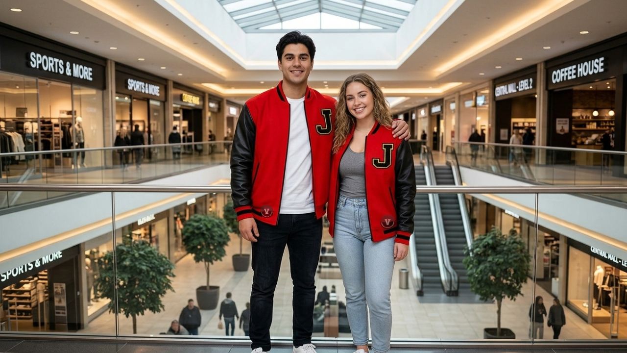 Red And Black Varsity Jackets For Custom