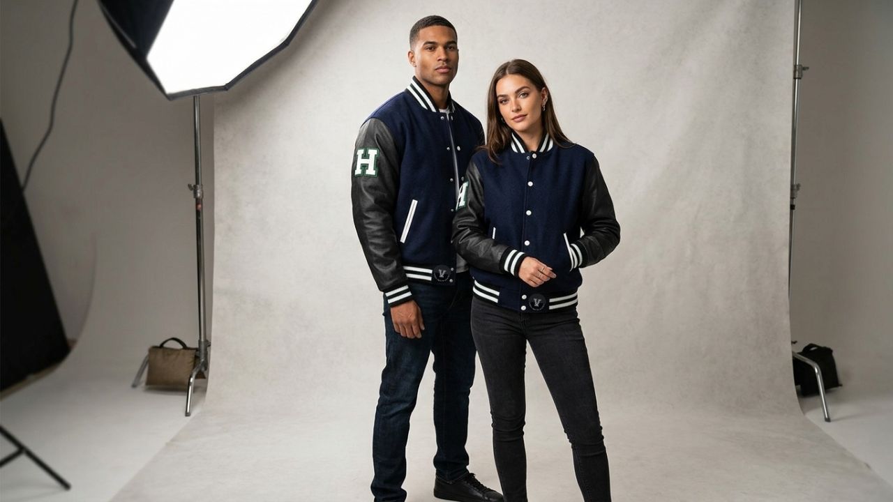 Wool And Leather Varsity Jackets Custom Made