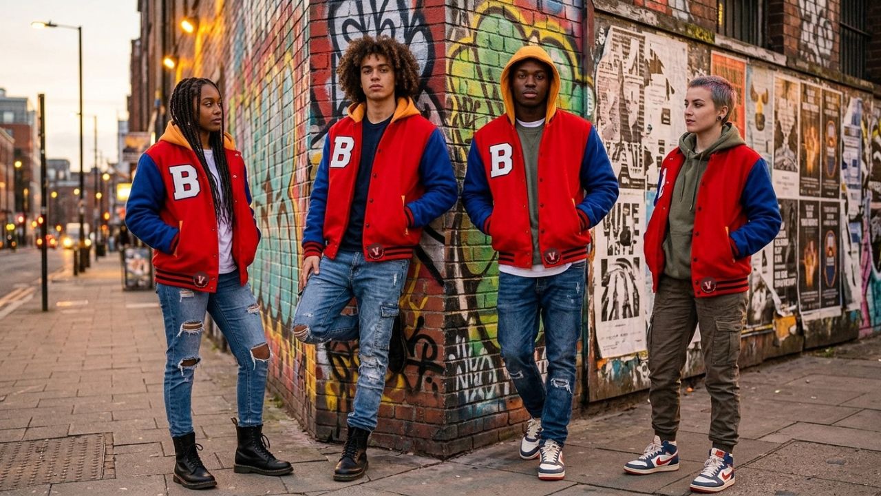Varsity Jackets With Korean Street Fashion