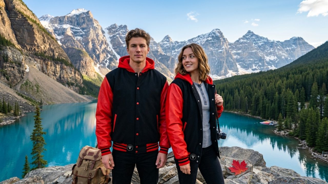 Varsity Jackets In Canadian Winter Outfits