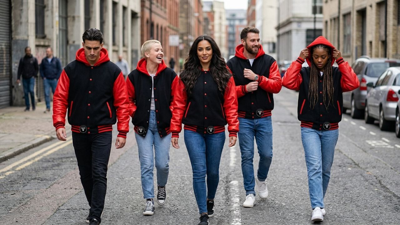 Varsity Jackets In Canadian Winter Outfits