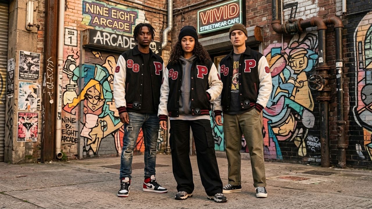 Varsity Jackets In African Urban Streetwear