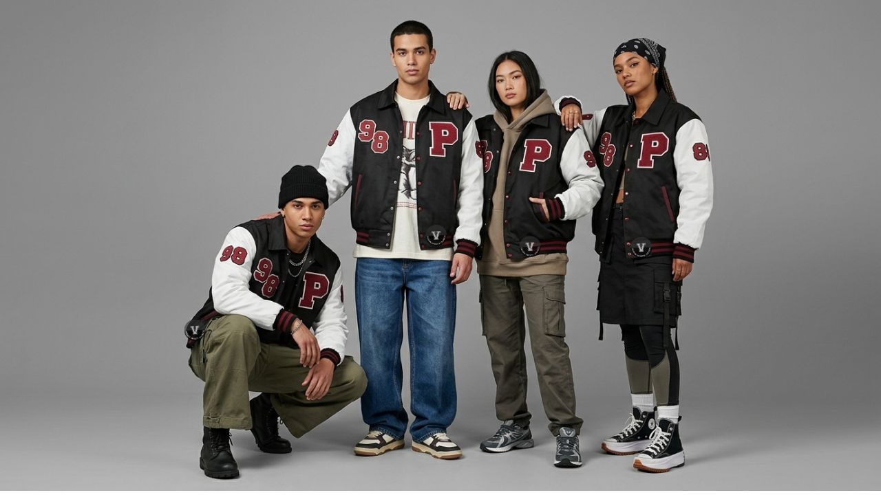 Varsity Jackets In African Urban Streetwear