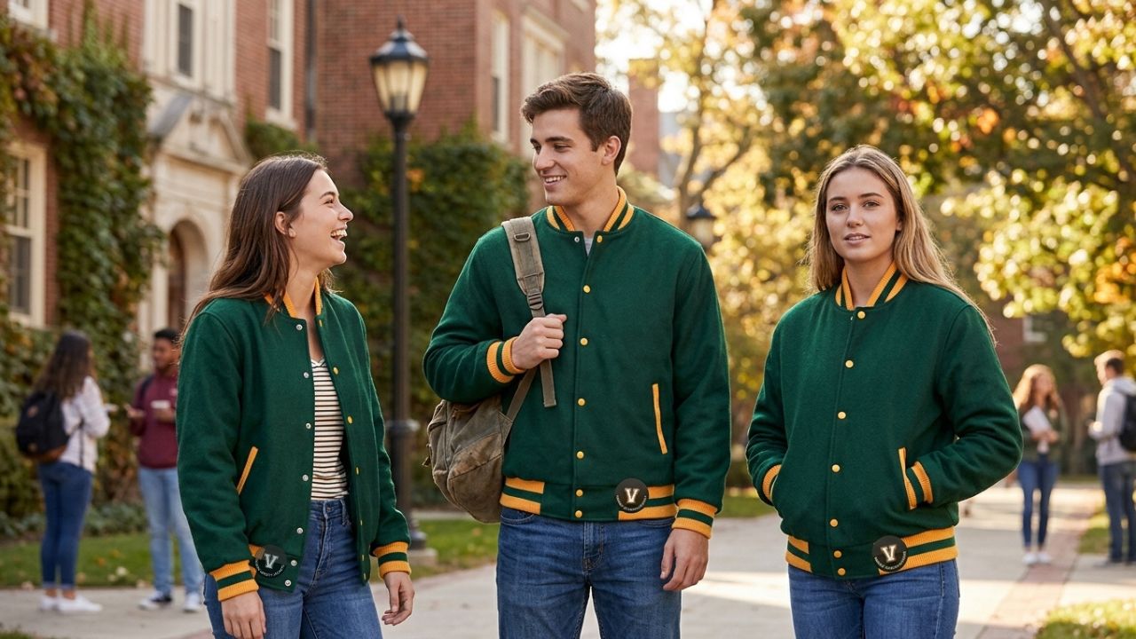 Varsity Jackets Made With High-Quality Wool