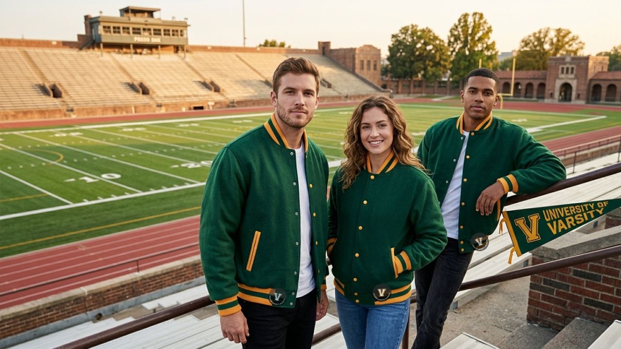 Varsity Jackets Made With High-Quality Wool
