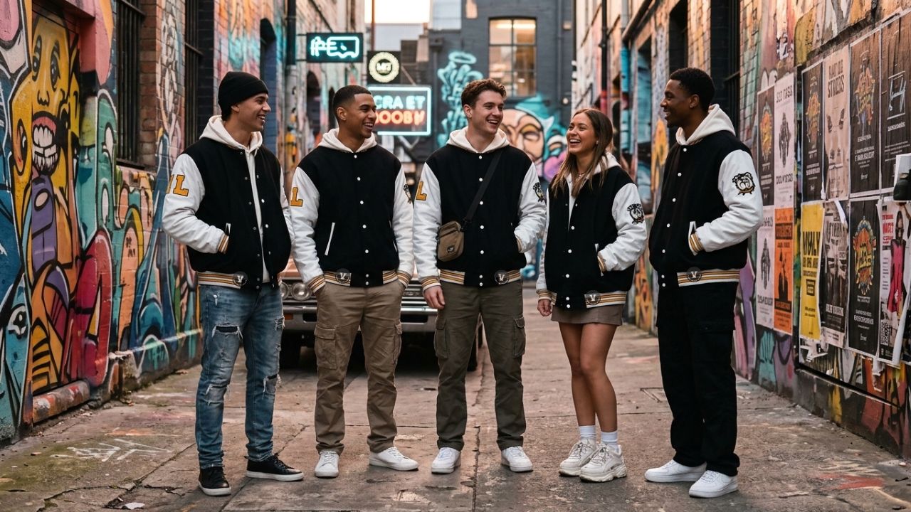 Streetwear Varsity Jackets Black Friday