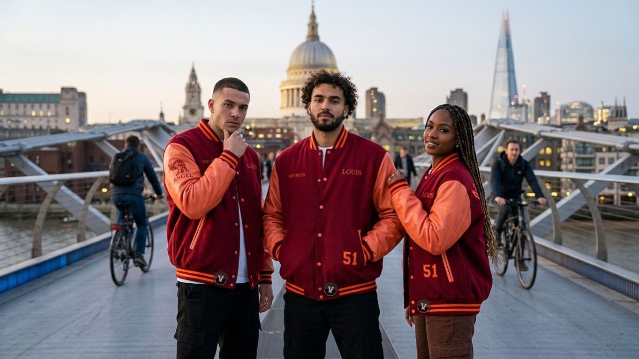 Varsity Jackets In London Street Style