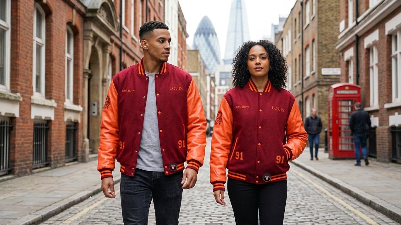 Varsity Jackets In London Street Style