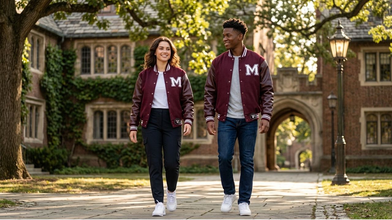 Varsity Jackets in Paris Luxury Fashion