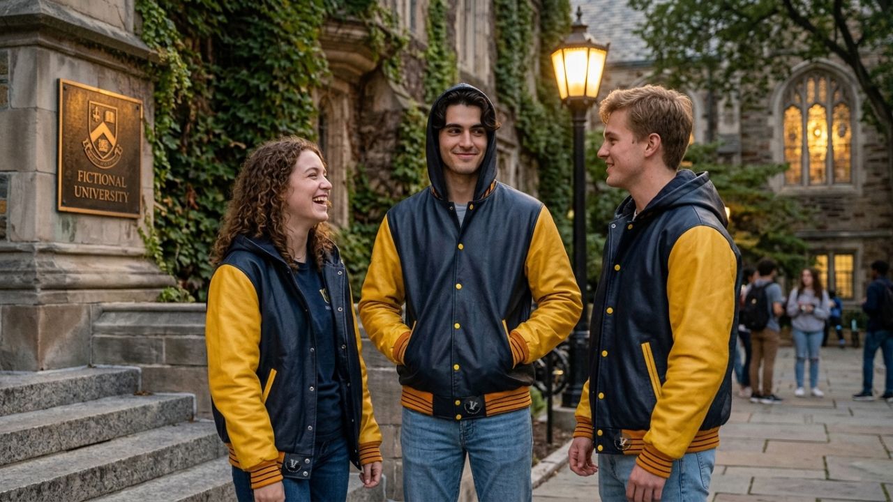 Varsity Jackets in Toronto Winter Fashion