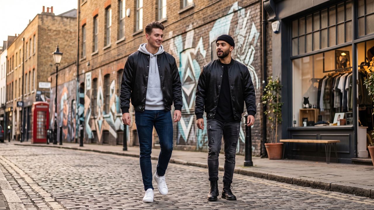 Satin Varsity Jackets Black Friday