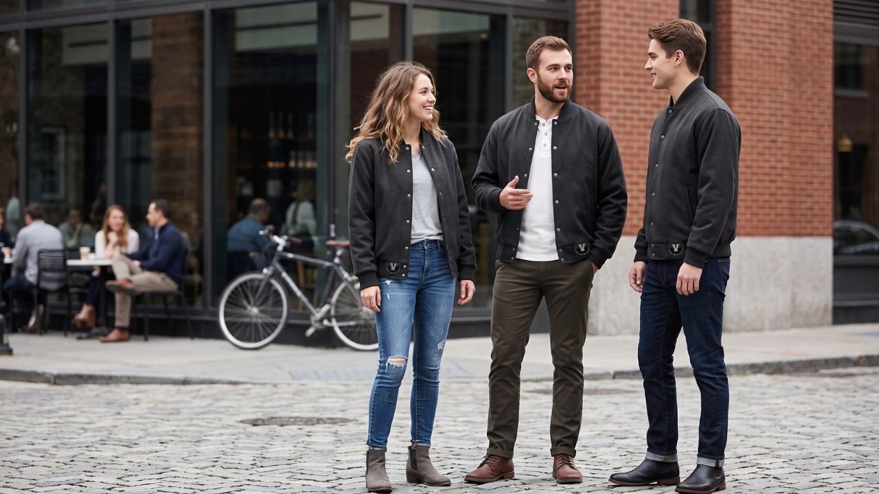 Wool Varsity Jackets Black Friday
