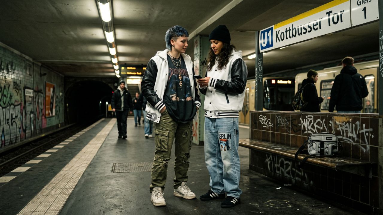 Varsity Jackets in Berlin Underground Streetwear