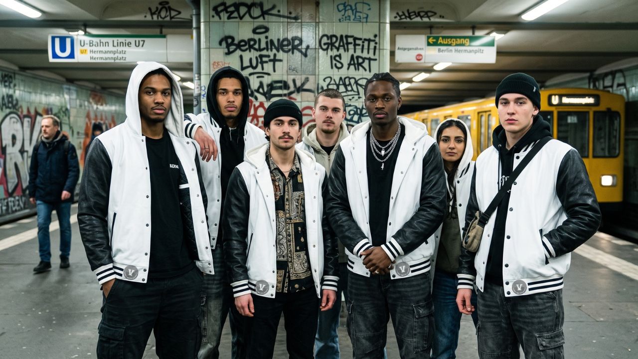Varsity Jackets in Berlin Underground Streetwear