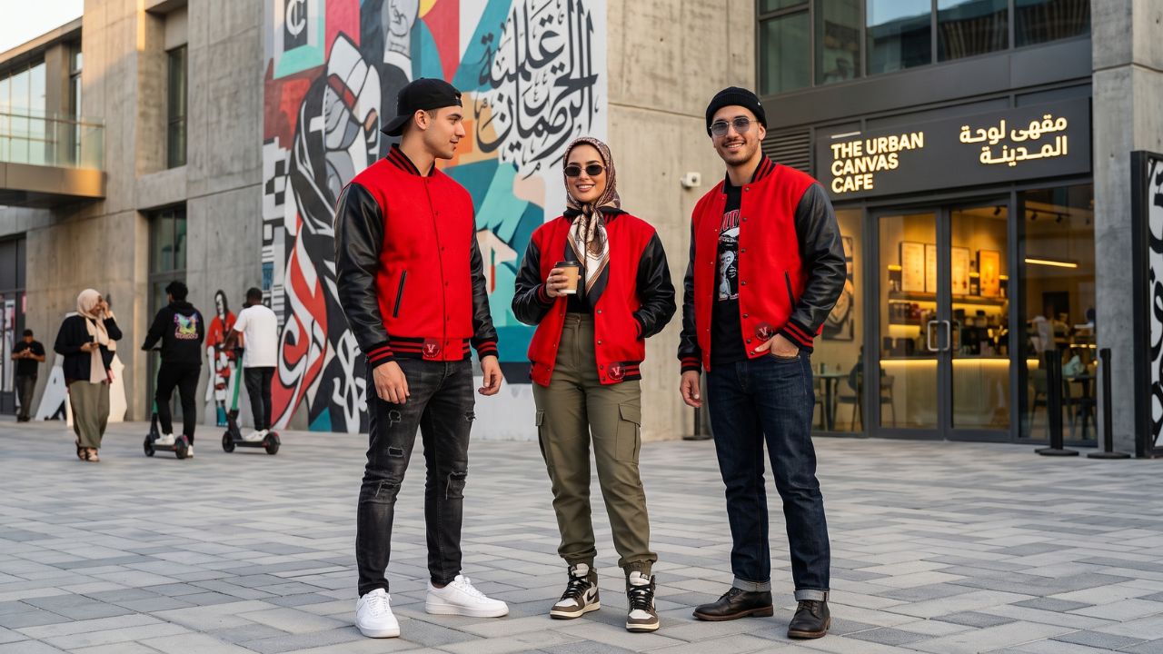 Varsity Jackets in Dubai Urban Culture