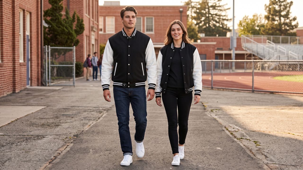 Two-Tone Varsity Jackets Black Friday