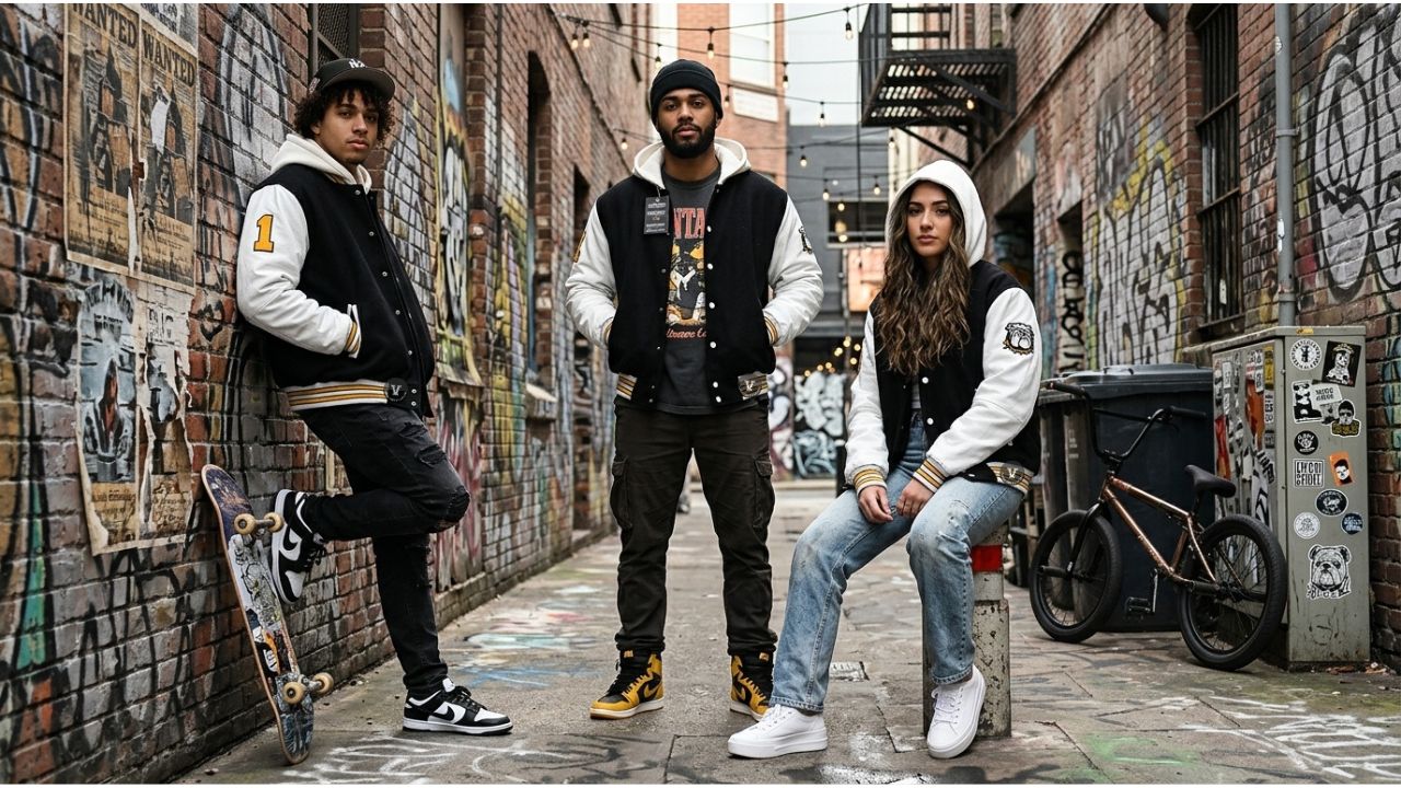 Streetwear Varsity Jackets Black Friday