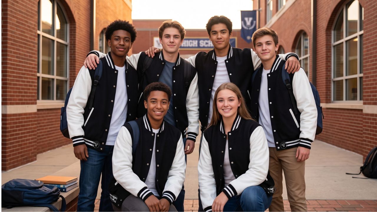 Two-Tone Varsity Jackets Black Friday