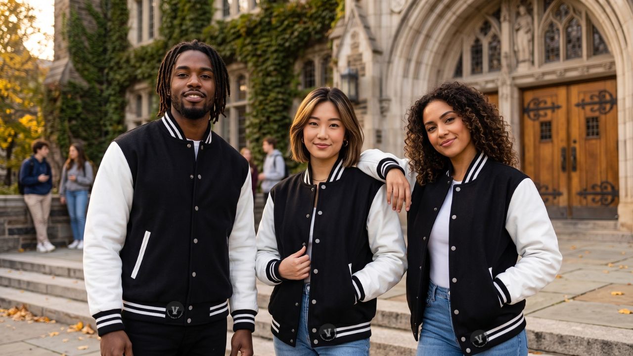 Two-Tone Varsity Jackets Black Friday