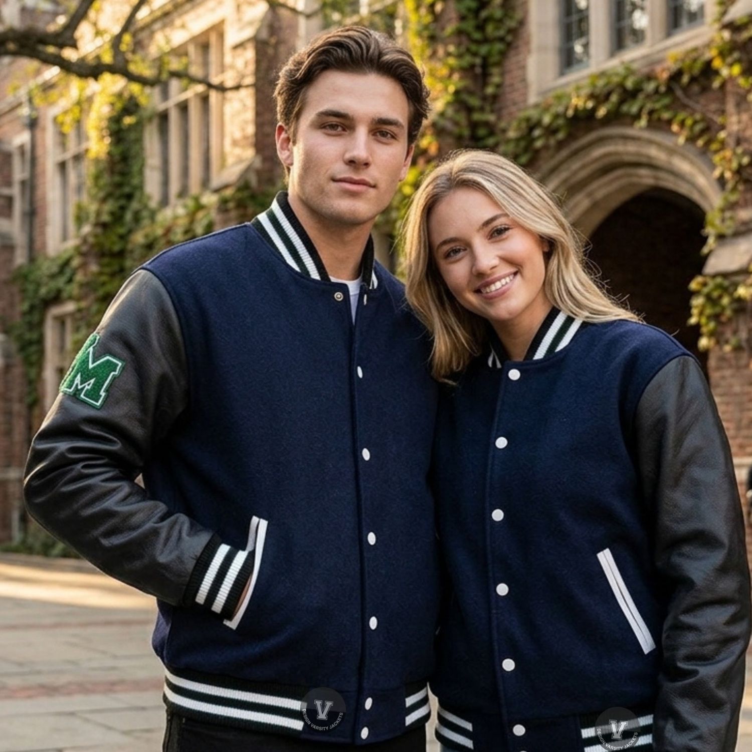 Wool And Leather Varsity Jackets Custom Made