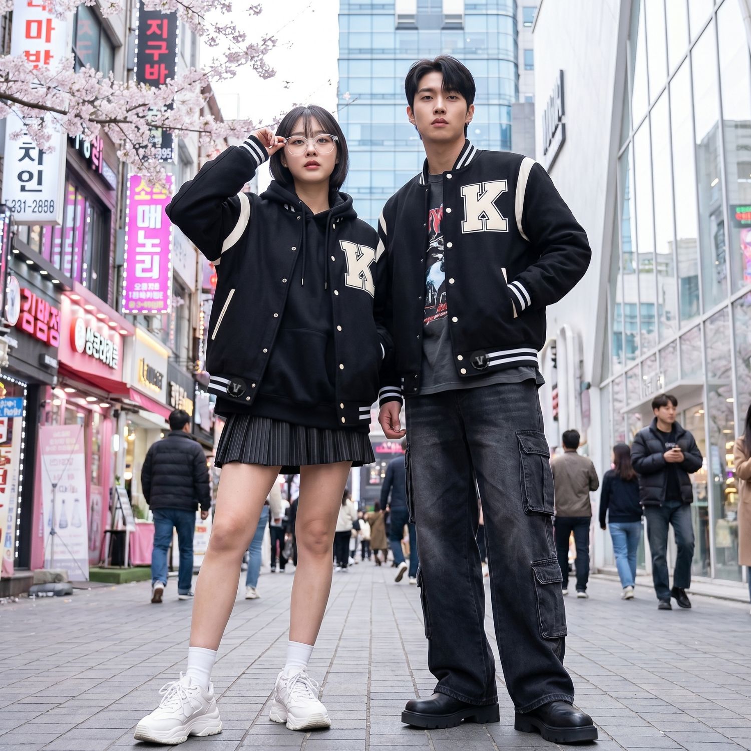 Varsity Jackets in Seoul K-Fashion Trends
