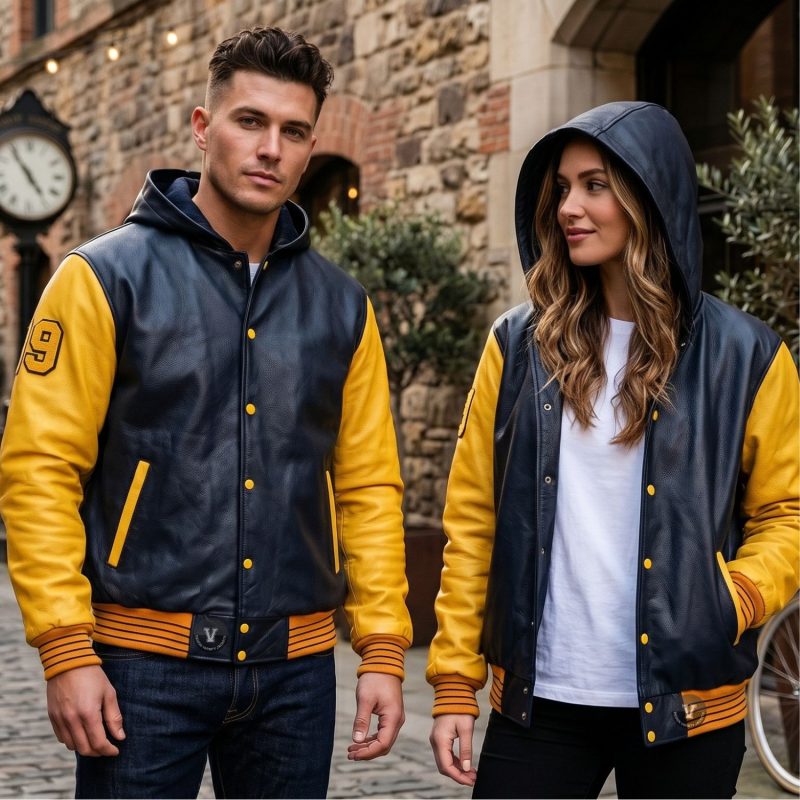 Varsity Jackets in Toronto Winter Fashion