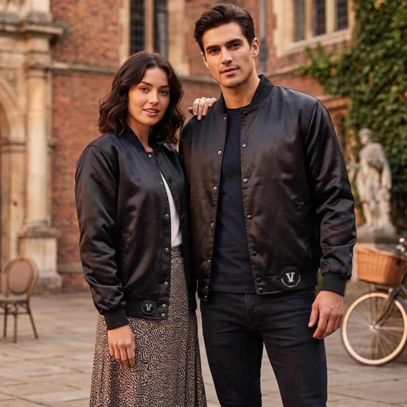 Satin Varsity Jackets Black Friday