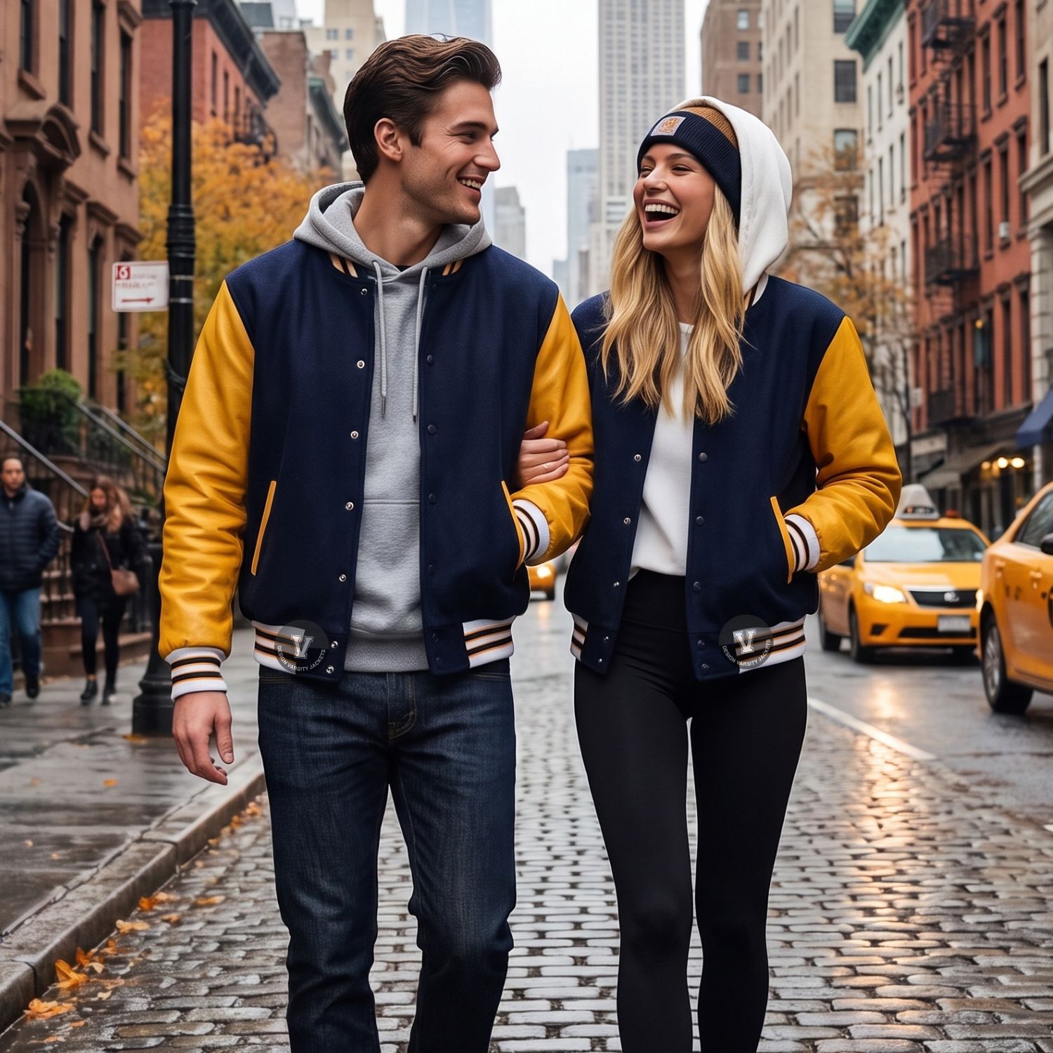 Varsity Jackets in New York Street Fashion