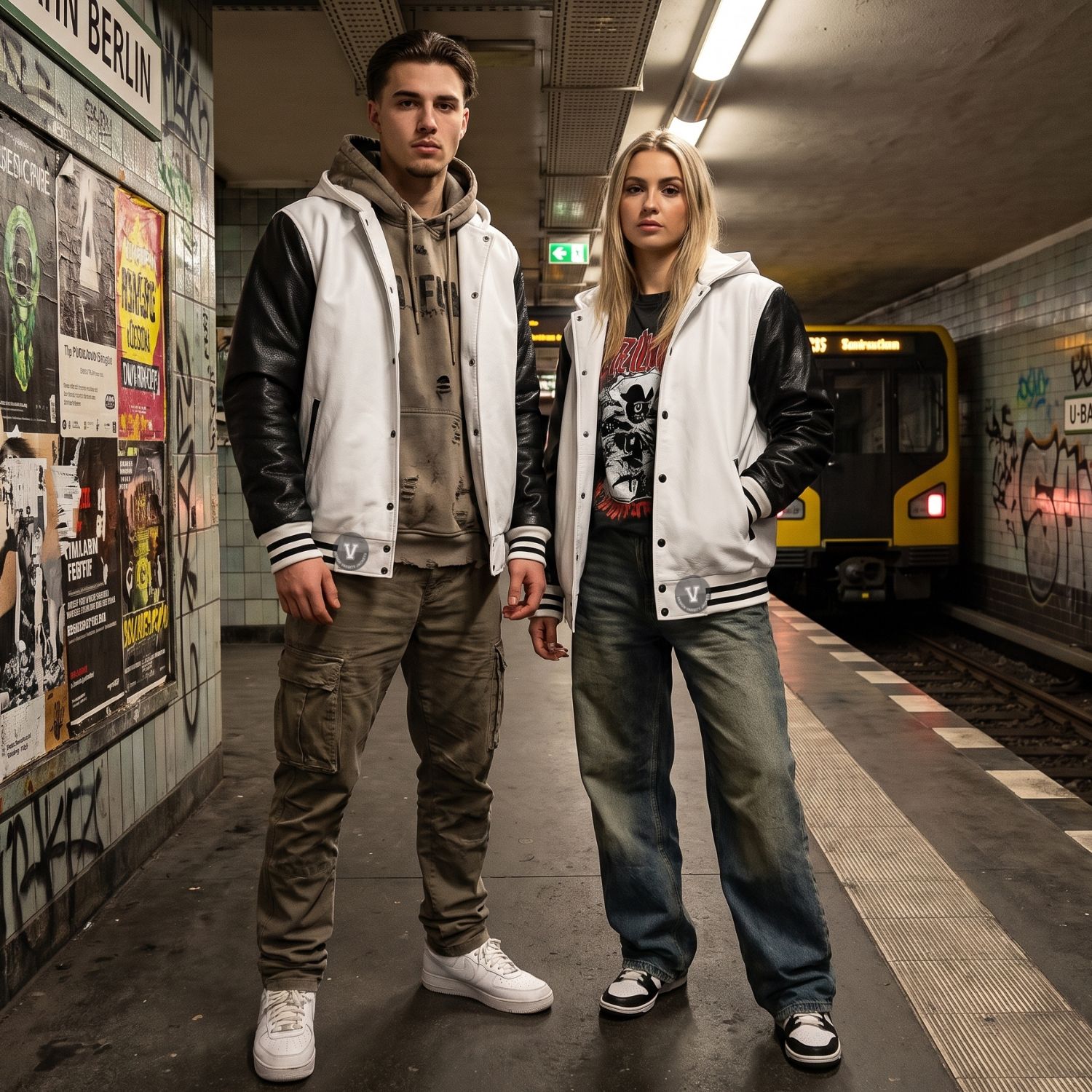 Varsity Jackets in Berlin Underground Streetwear