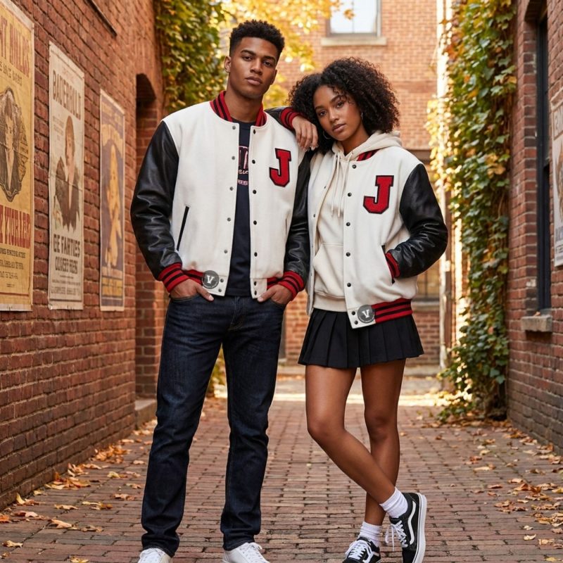 Varsity Jackets For New Year Party Outfits