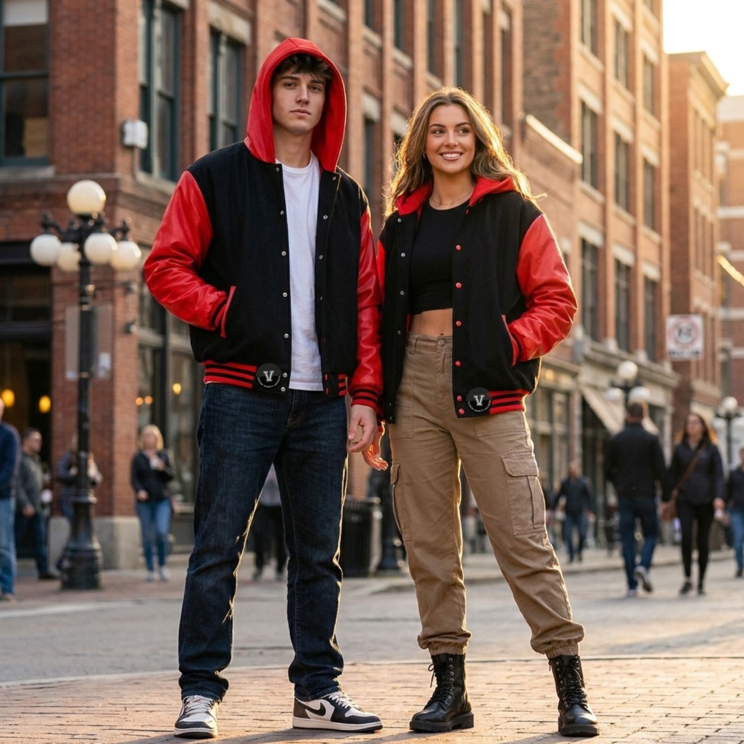 Varsity Jackets In Canadian Winter Outfits