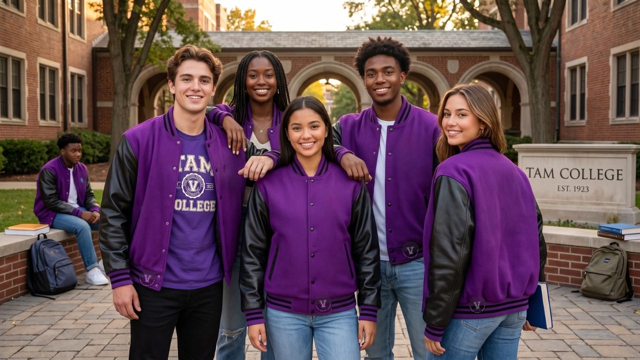 College Varsity Jackets for Team