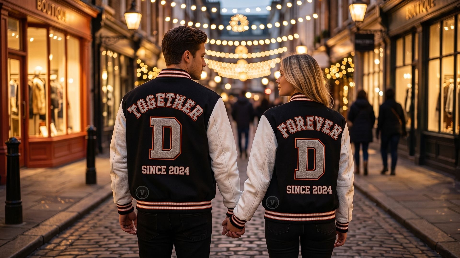 Couple Varsity Jackets With Letter Designs
