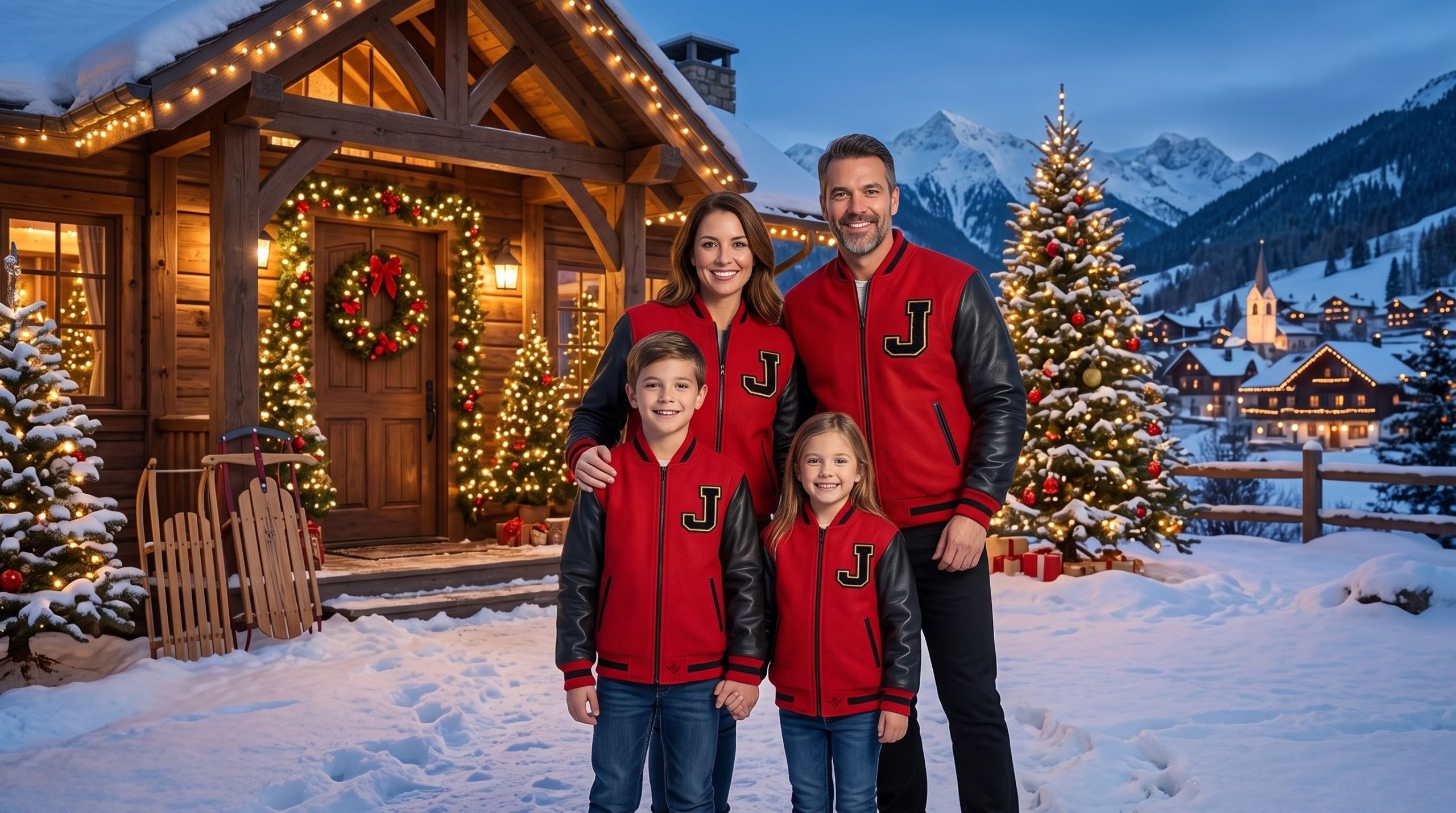 Varsity Jackets for Holiday Season Outfit