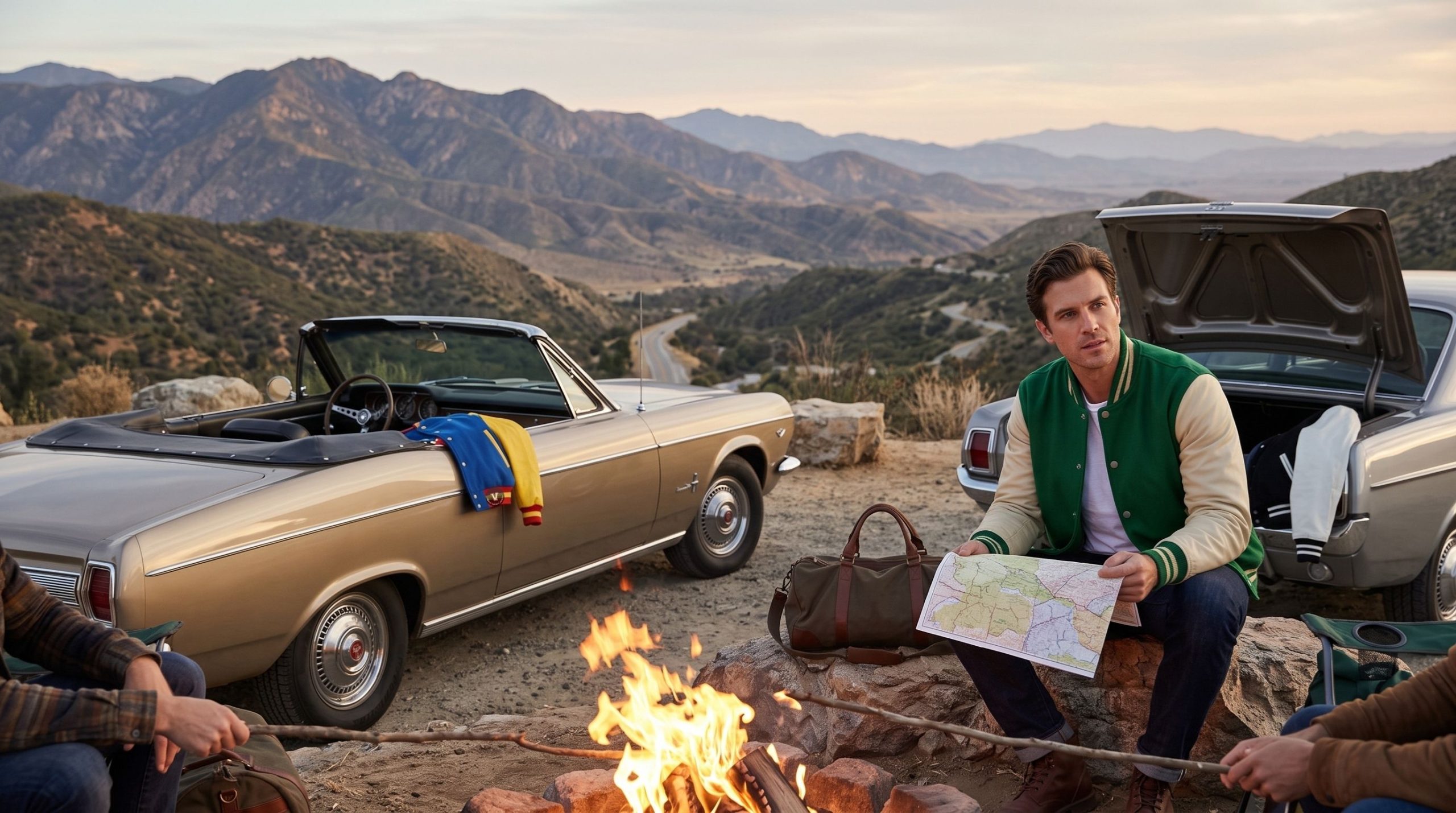 Varsity Jackets For Road Trip Outfits