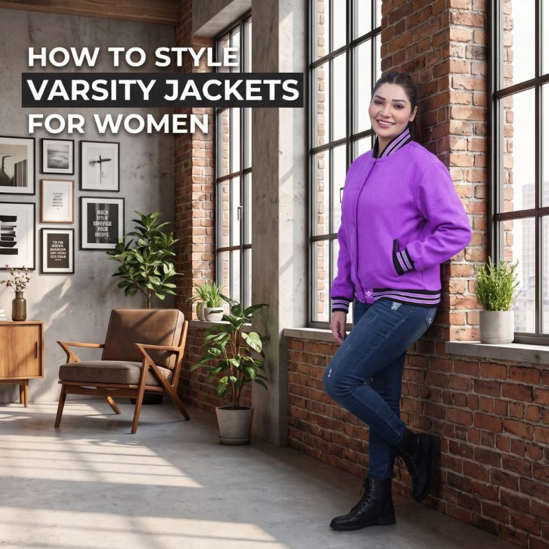 How to Style Varsity Jackets For Women