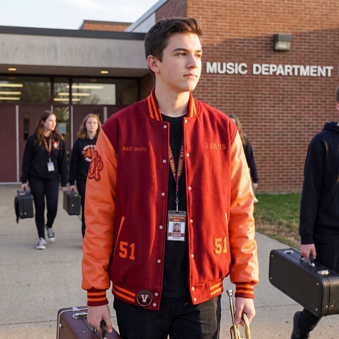 Varsity Jackets For Music Band Students