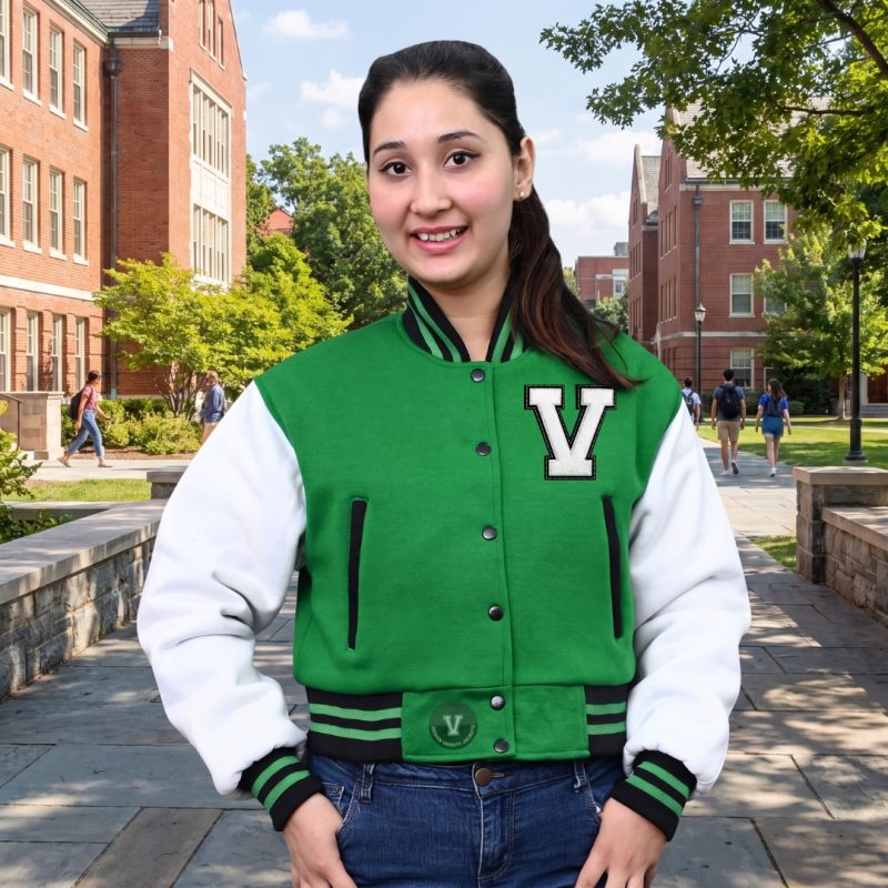 Embroidered Patch Varsity Jackets