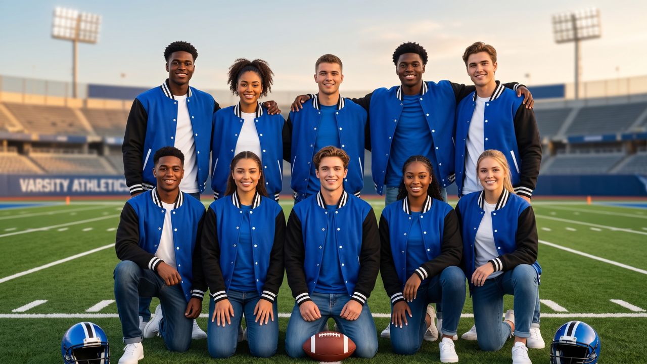Football Teams for Varsity Jackets